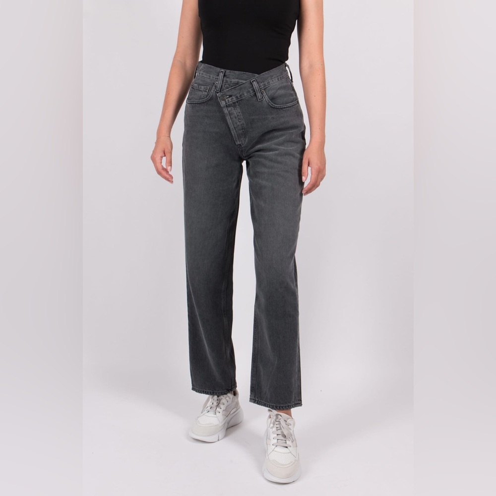 Agolde criss cross upsized baggy fit jeans